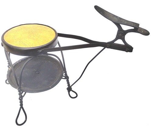 Antique wrought iron shoe - antique,