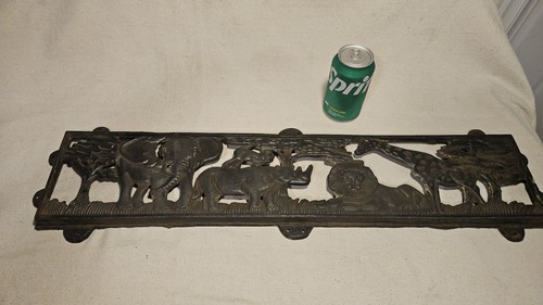 Vintage cast iron african - vintage,